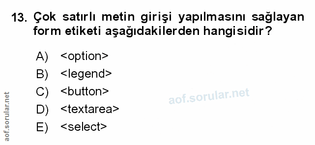 Soru 13