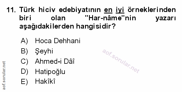 Soru 11