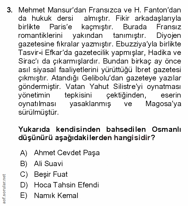 Soru 3