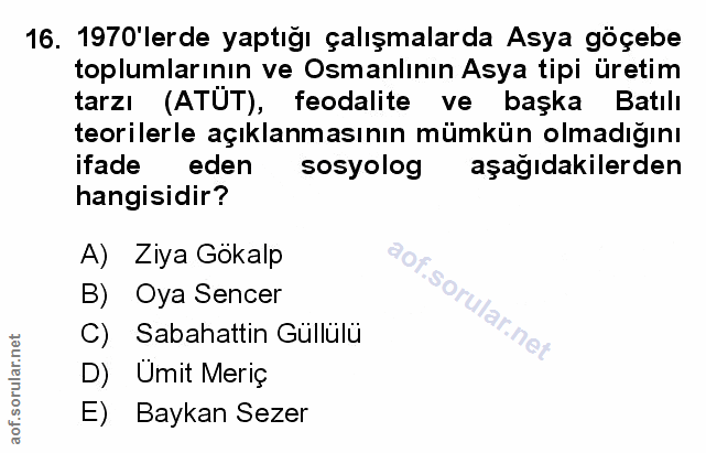 Soru 16
