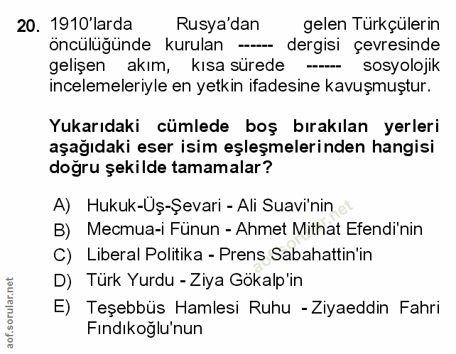 Soru 20