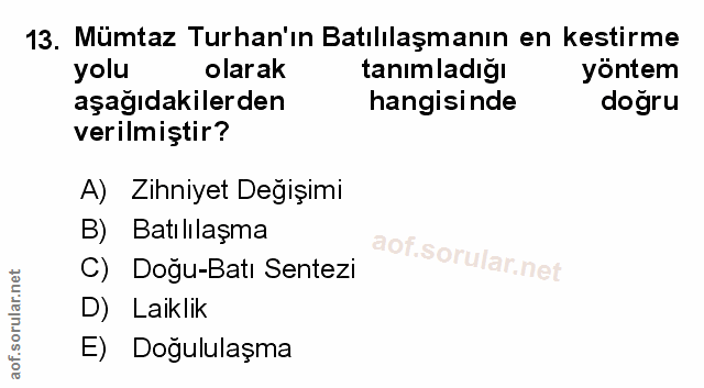 Soru 13
