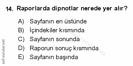 Soru 14