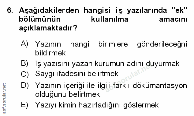 Soru 6