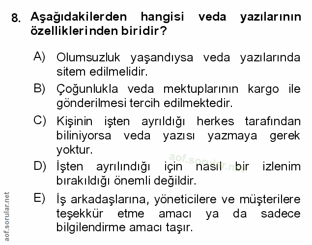 Soru 8