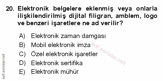 Soru 20