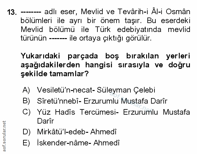 Soru 13