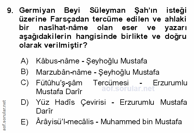 Soru 9