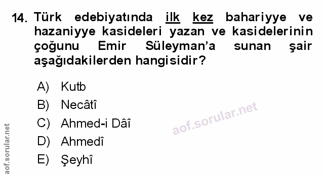 Soru 14