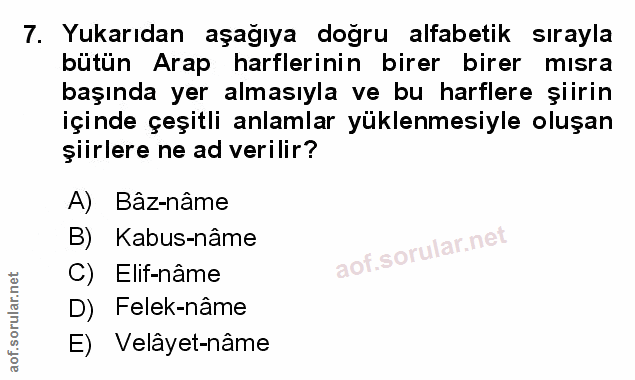 Soru 7