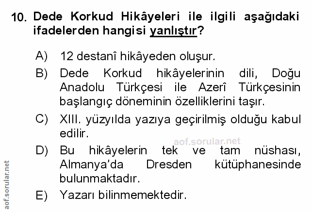 Soru 10