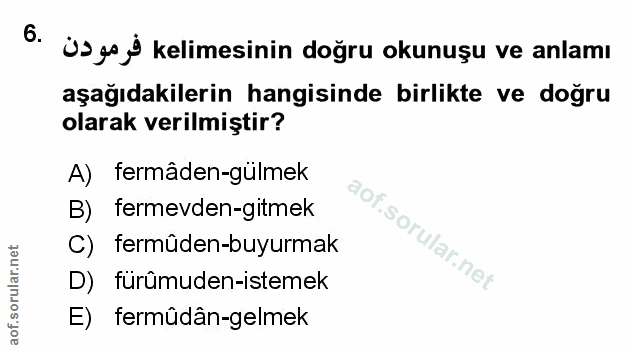 Soru 6