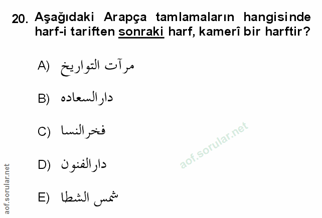 Soru 20