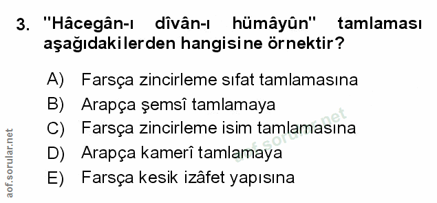 Soru 3