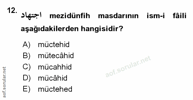 Soru 12
