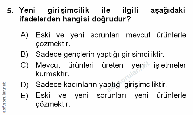 Soru 5
