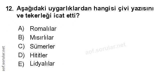 Soru 12