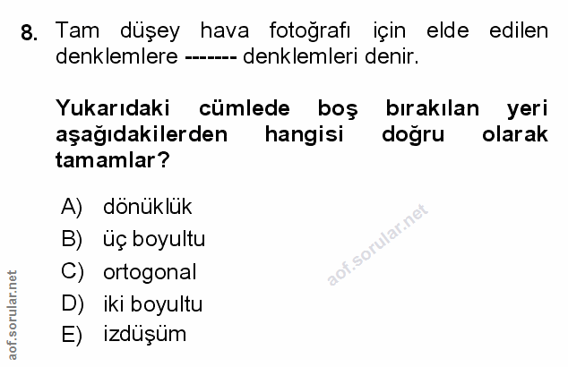 Soru 8