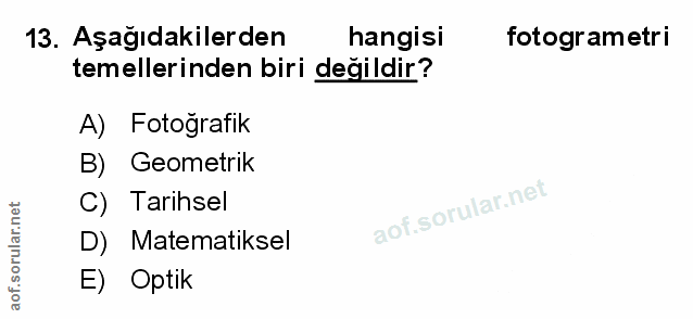 Soru 13