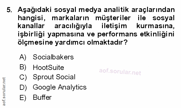 Soru 5