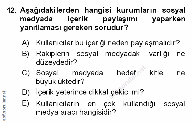Soru 12
