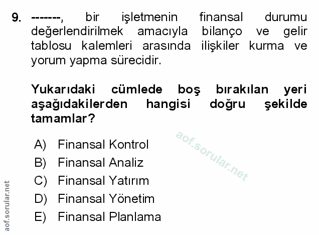 Soru 9