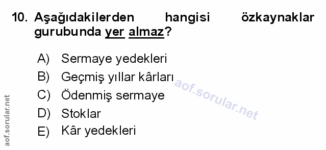 Soru 10