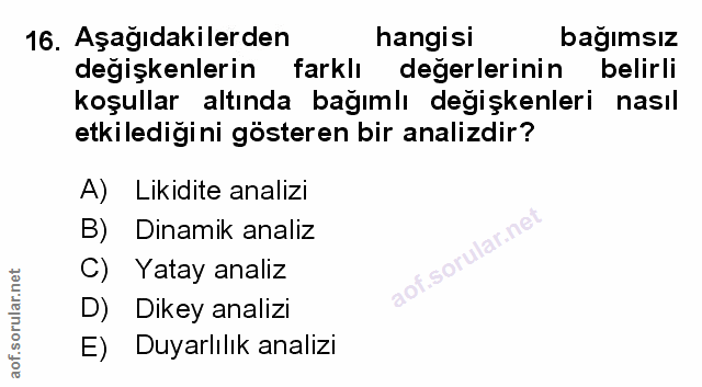 Soru 16