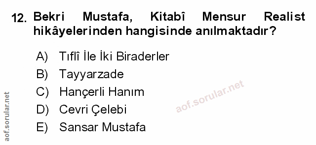 Soru 12