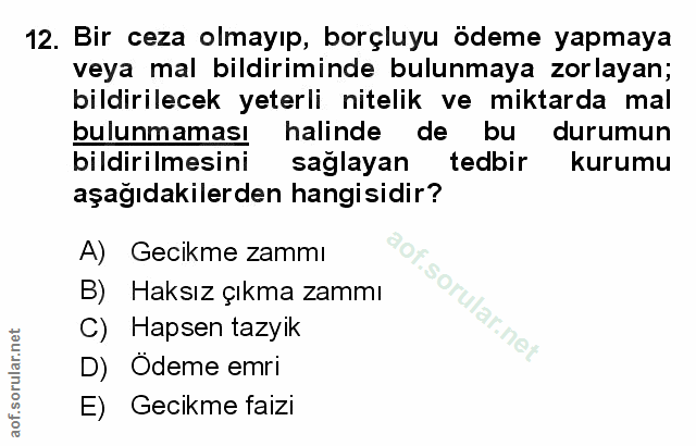 Soru 12