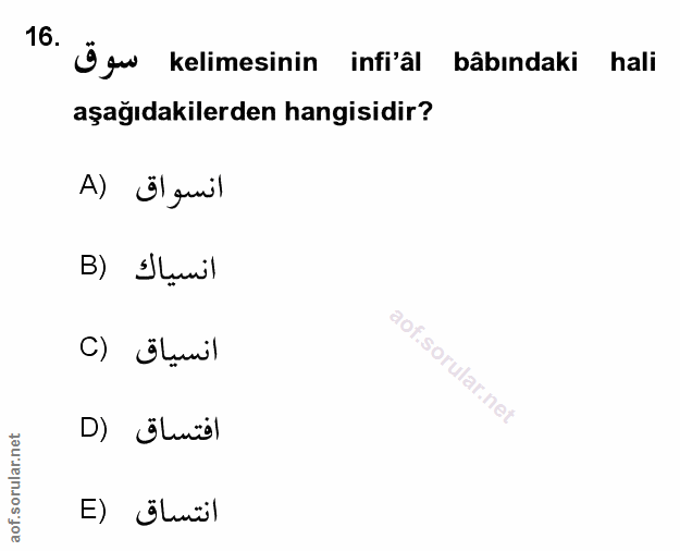 Soru 16