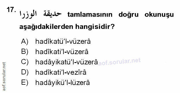 Soru 17
