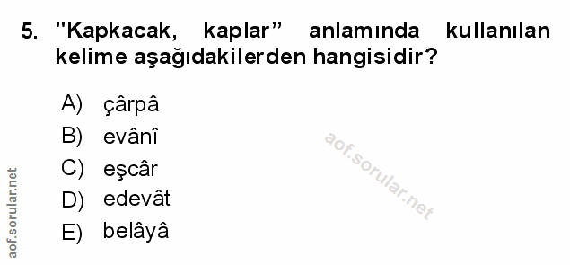 Soru 5