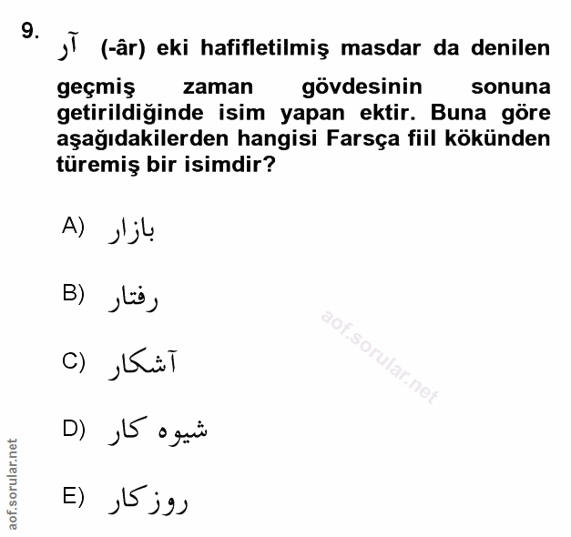 Soru 9