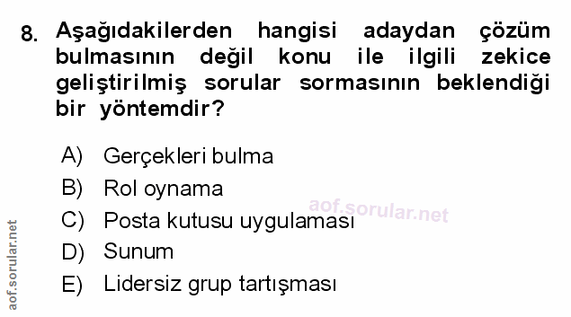 Soru 8