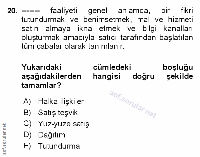 Soru 20