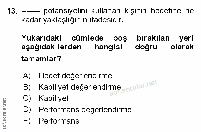 Soru 13