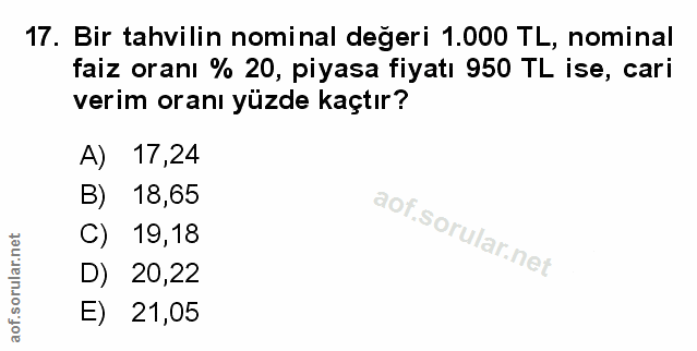 Soru 17