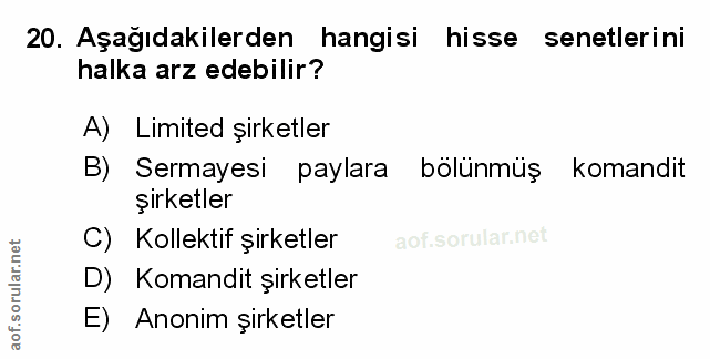 Soru 20