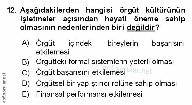 Soru 12