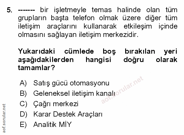 Soru 5
