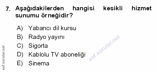 Soru 7