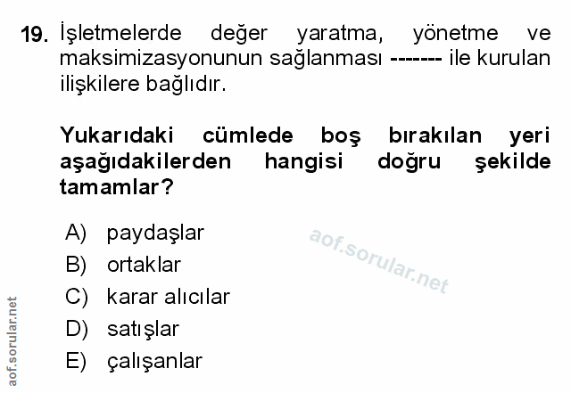 Soru 19