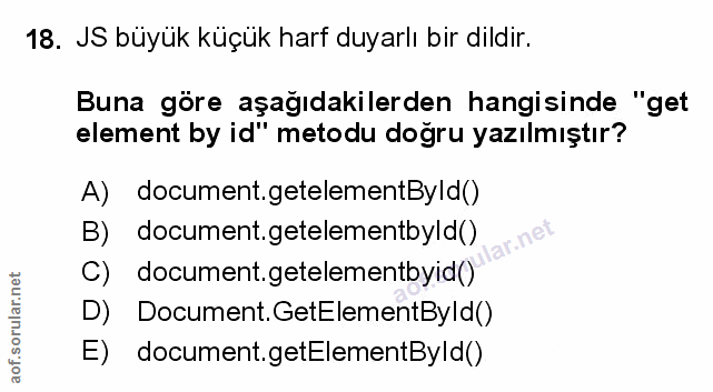 Soru 18