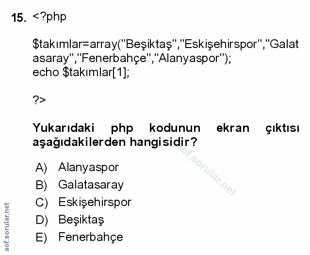 Soru 15