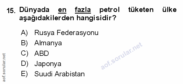 Soru 15