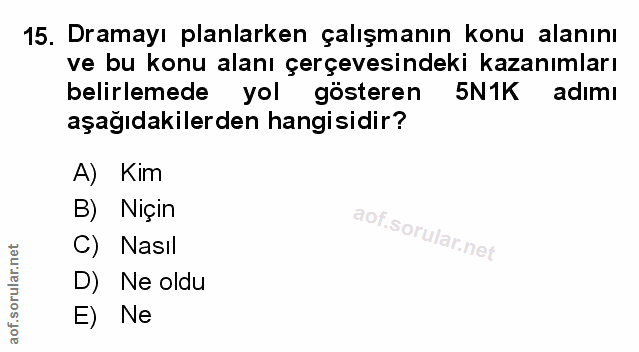 Soru 15