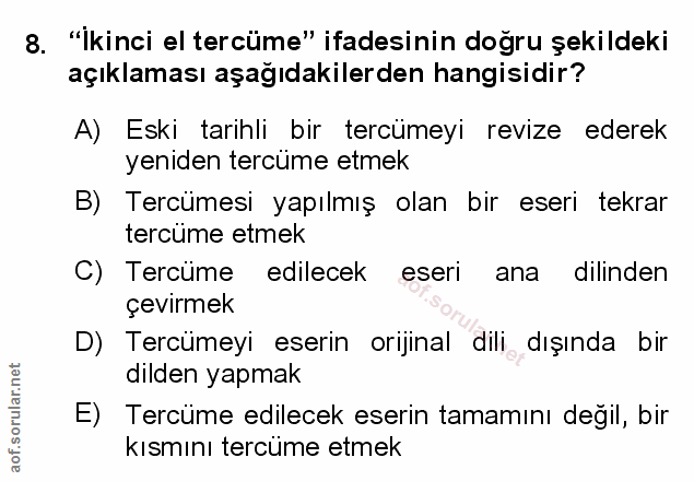 Soru 8