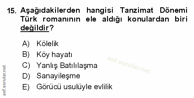 Soru 15