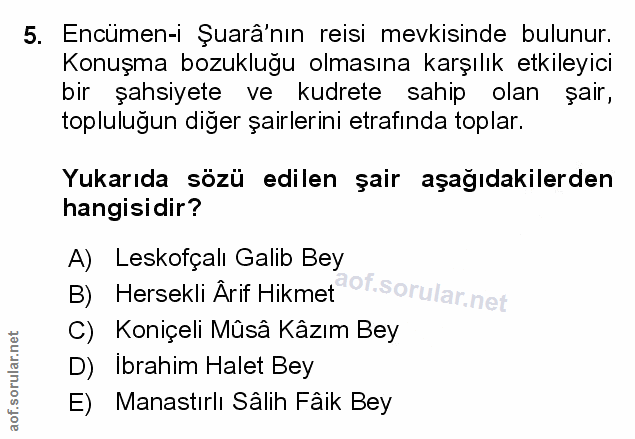 Soru 5